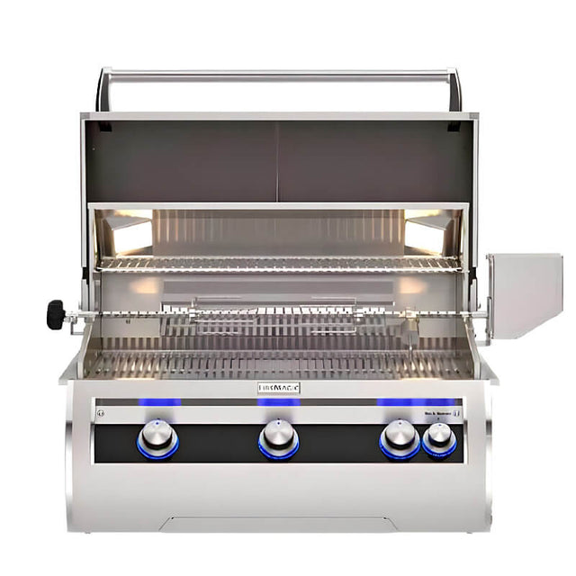 Fire Magic Echelon Diamond E660i 30 Inch Built-In Gas Grill w/ Analog Thermometer & Rotisserie