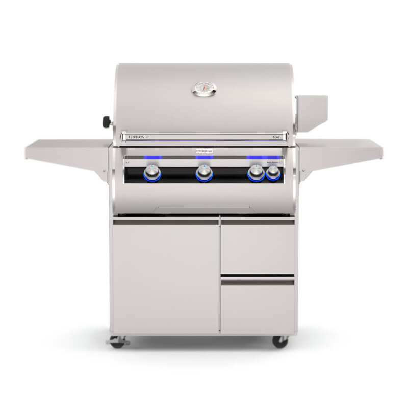 Fire Magic Echelon Diamond E660I 30-Inch Freestanding Gas Grill w/ Analog Thermometer & Rotisserie
