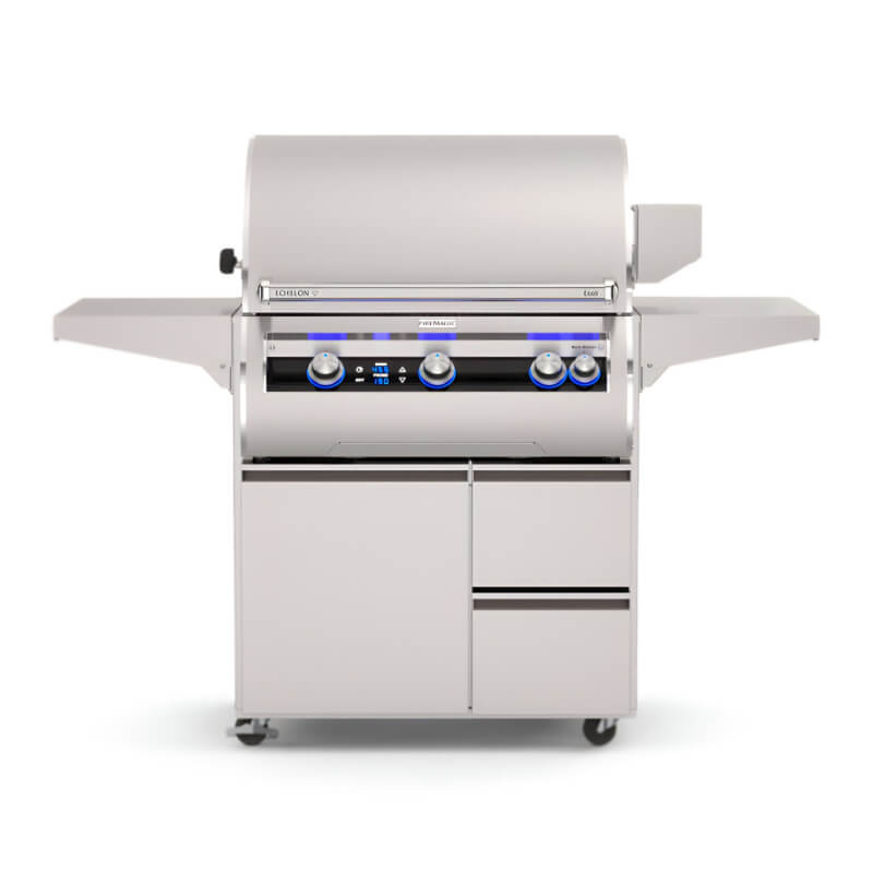 Fire Magic Echelon Diamond E660I 30-Inch Freestanding Gas Grill with Rotisserie & Digital Control