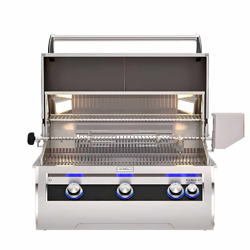 Fire Magic Echelon Diamond E660I 30-Inch Freestanding Gas Grill with Rotisserie & Digital Control