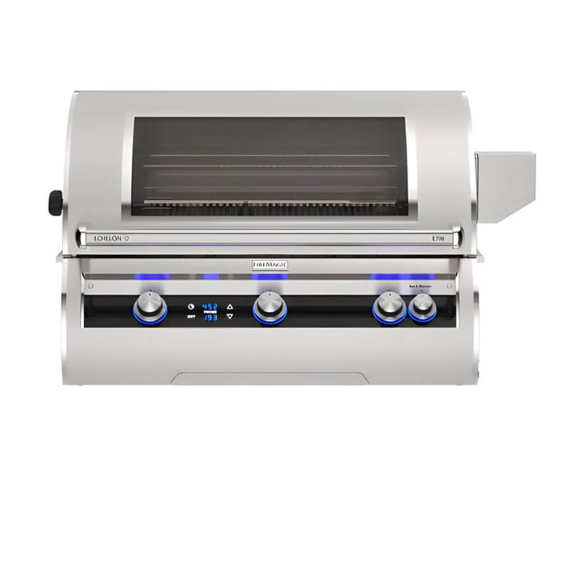 Fire Magic Echelon Diamond E790i 36-Inch Built-In Gas Grill with Digital Control, Magic View Window, & Rotisserie