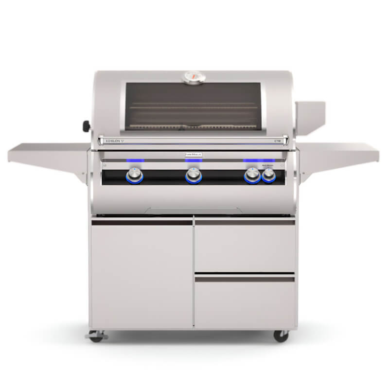 Fire Magic Echelon Diamond E790I 36-Inch Freestanding Gas Grill with Analog Thermometer, Magic View Window, & Rotisserie