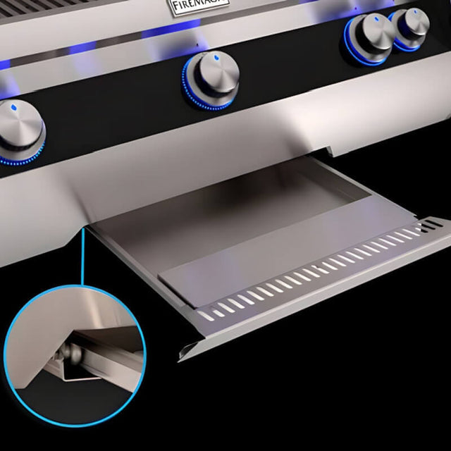 Fire Magic Echelon Diamond E790i 36-Inch Built-In Gas Grill with Analog Thermometer, Magic View Window, & Rotisserie