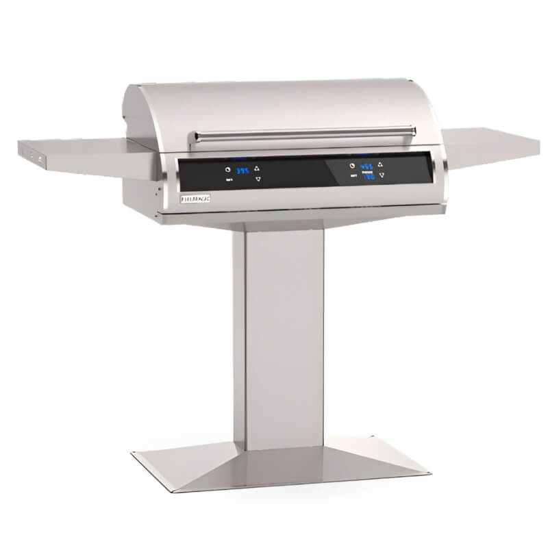 Fire Magic Electric EL500 31-Inch Post-Mount Electric Grill w/ Dual Touchscreen Control, Digital Timer, & Bluetooth