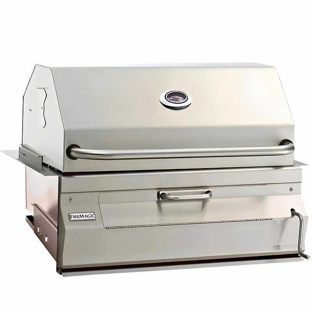 Fire Magic Legacy 24-Inch Built-In Smoker Charcoal Grill | 12-SC01C-A