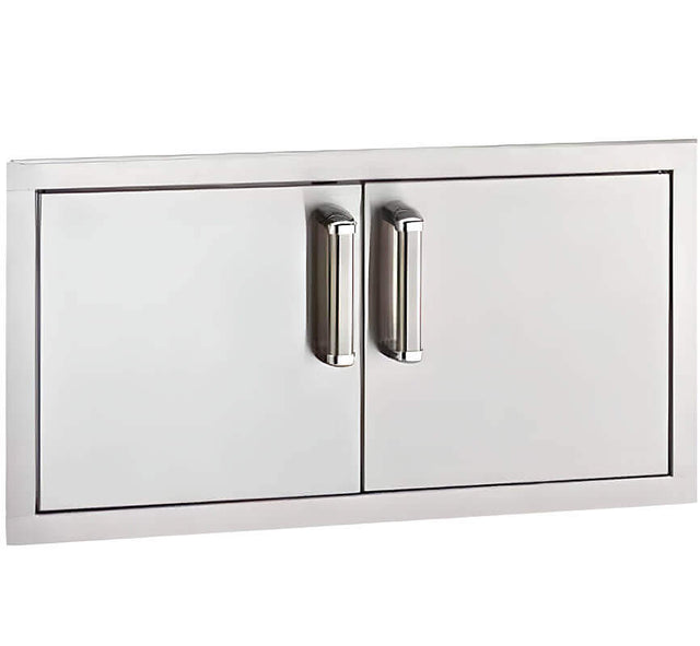Fire Magic Premium Flush 30-Inch x 14-Inch Double Access Doors - 53934SC