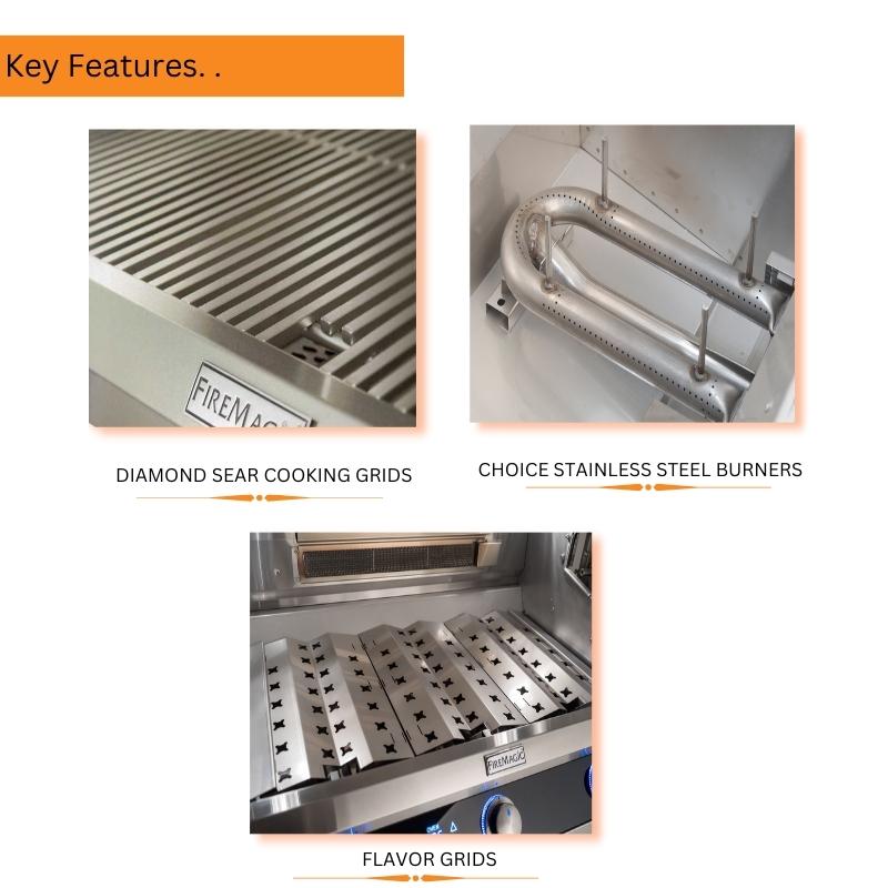 Fire Magic 30" Choice C540i Built-In Gas Grill