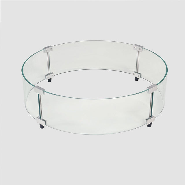 Round Glass Wind Guard