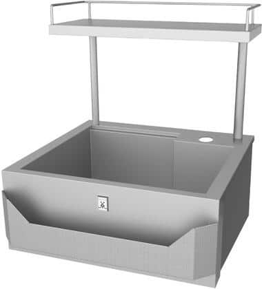 Hestan | Outdoor 30” Insulated Sink with High Shelf