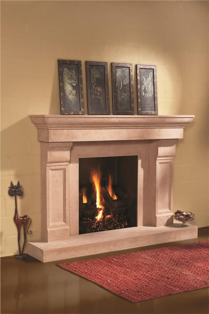 Omega Fireplace Mantel Surround (Cast Stone) 1147.511 GS