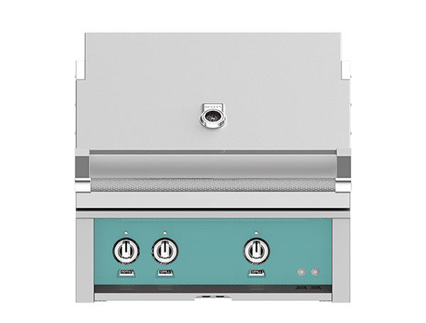 Hestan 30-Inch Built-In Natural Gas Grill W/ 2 Trellis Burners & Rotisserie - GABR30-NG