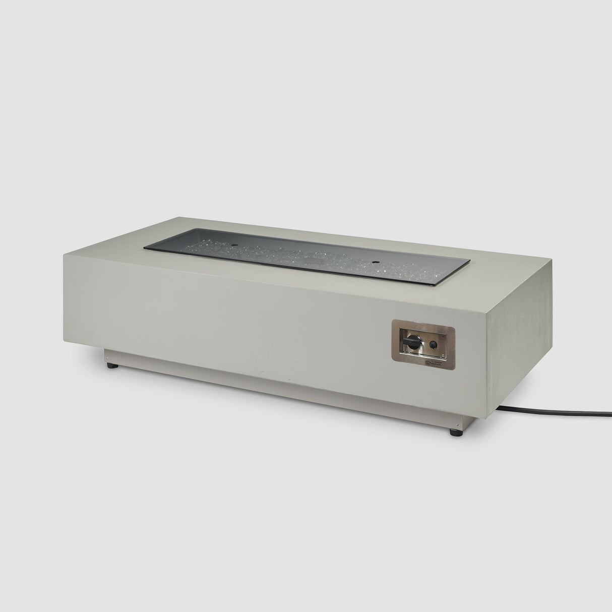 Harbor View Linear Gas Fire Pit Table