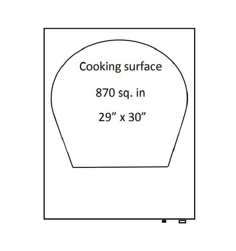 HPC Fire Forno Series Outdoor Pizza Oven With Cart - FDP-FORNO
