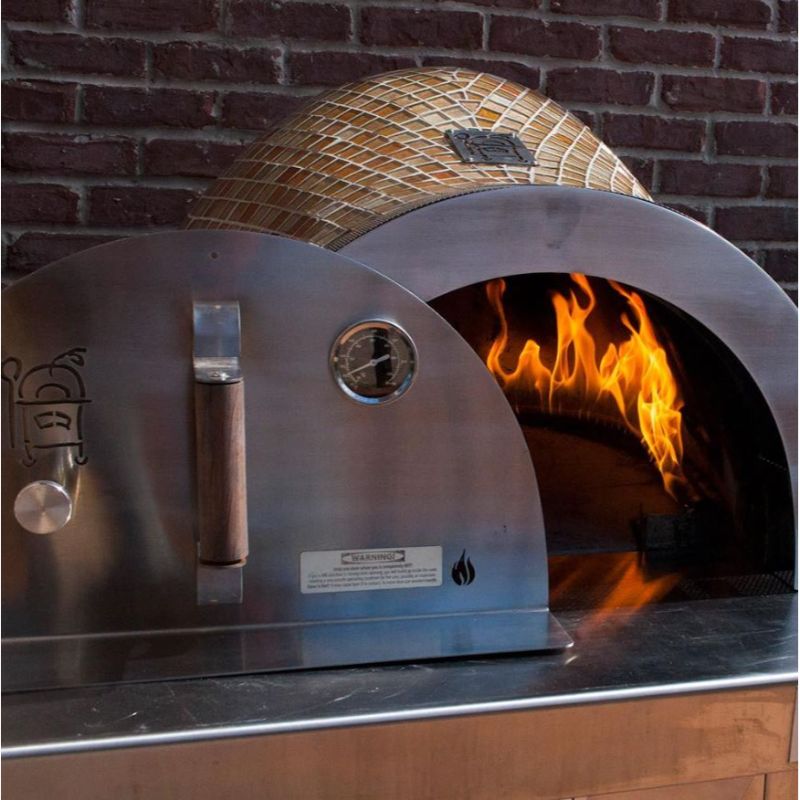 HPC Fire Forno de Pizza Oven Door with Thermometer - FDP-DOOR