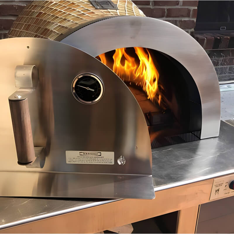 HPC Fire Villa Series Built In Outdoor Pizza Oven - FDP-VILLA