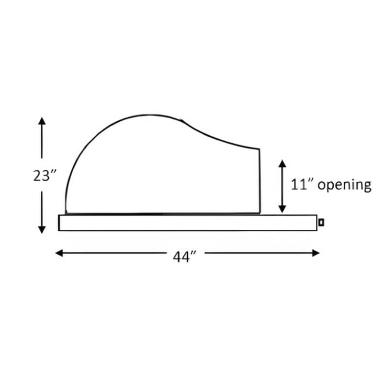 HPC Fire Villa Series Built In Outdoor Pizza Oven - FDP-VILLA