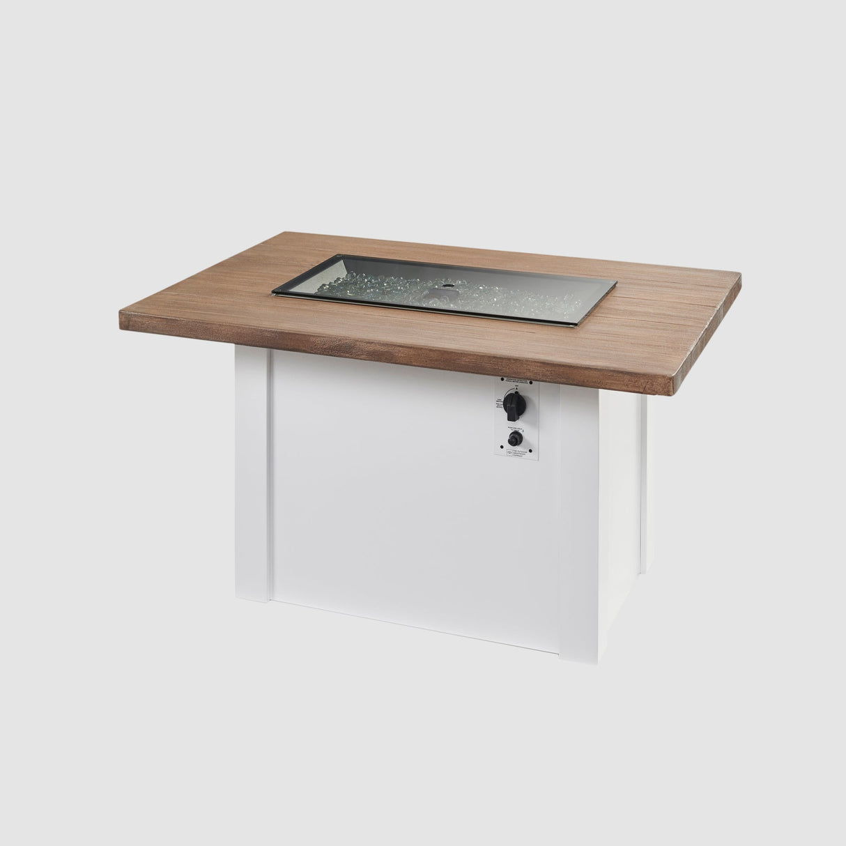 Havenwood Rectangular Gas Fire Pit Table 44"