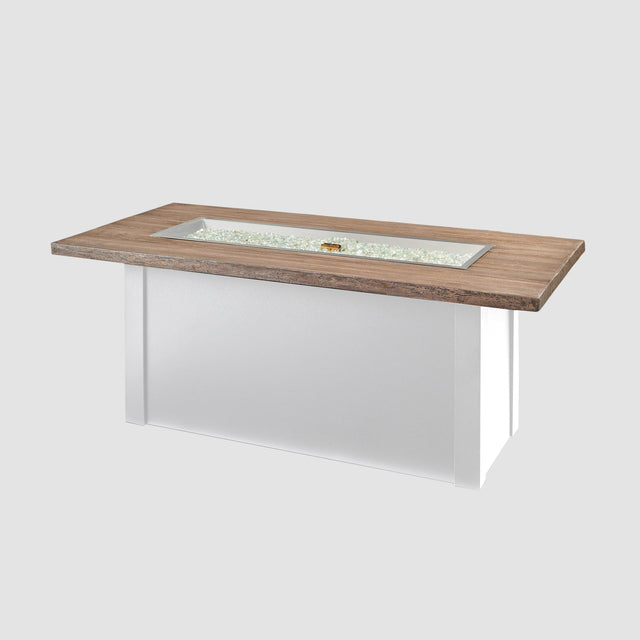 The Outdoor GreatRoom Havenwood Linear Gas Fire Pit Table 62"