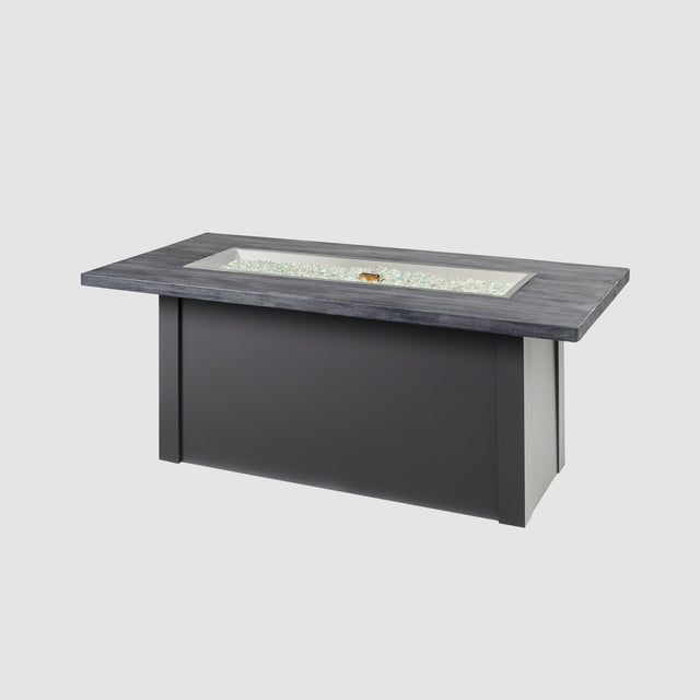 The Outdoor GreatRoom Havenwood Linear Gas Fire Pit Table 62"