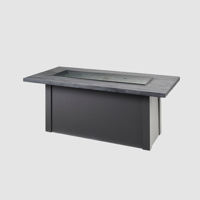 The Outdoor GreatRoom Havenwood Linear Gas Fire Pit Table 62"