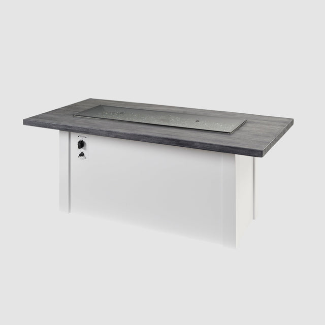 The Outdoor GreatRoom Havenwood Linear Gas Fire Pit Table 62"