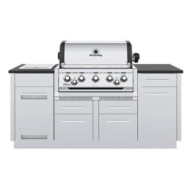 Broil King Imperial S 590i 5-Burner Propane Gas Grill Center