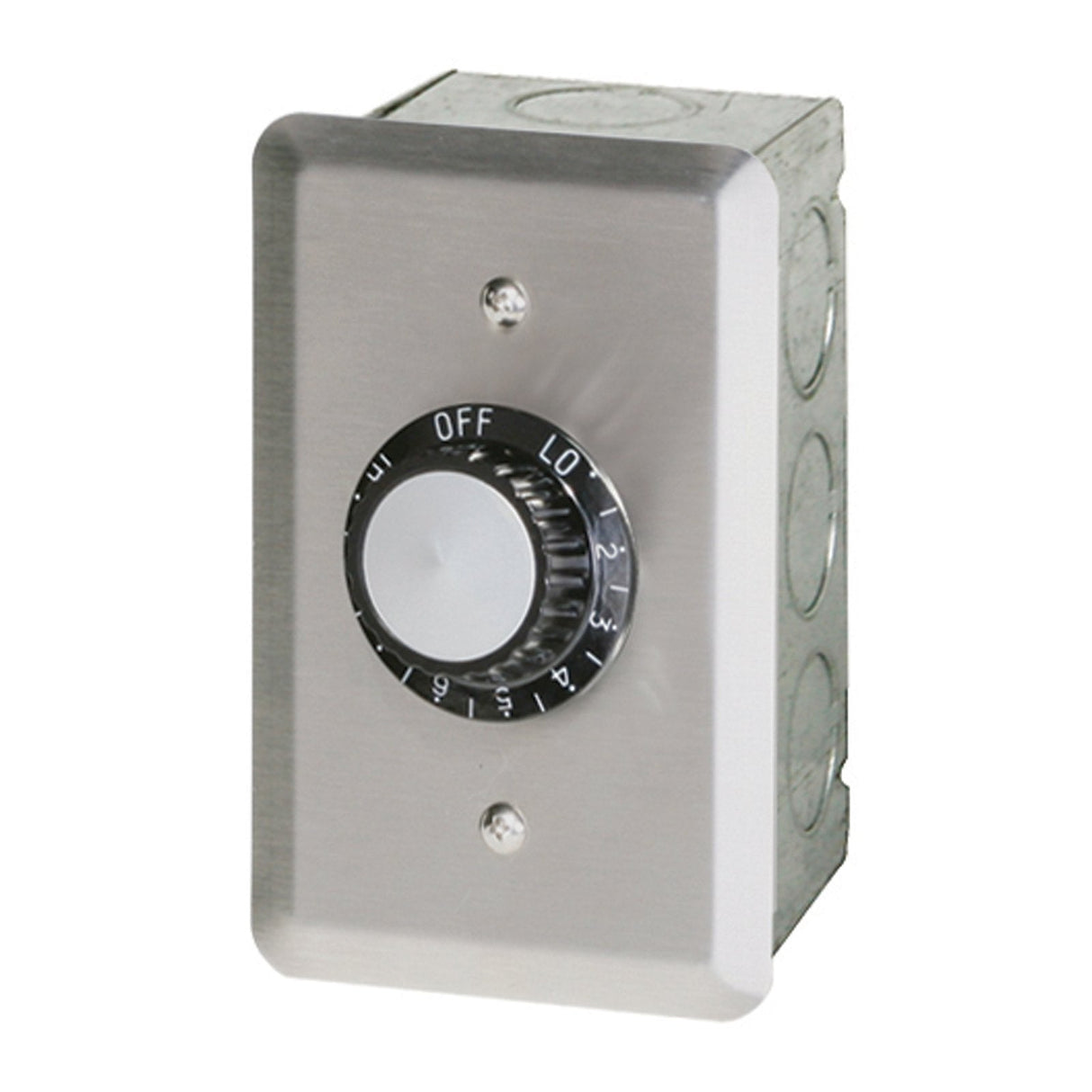 Infratech INF Input Heat Regulator Single Switch w/ Stainless Steel Wall Plate and Gang Box 120 Volt - 14 4100