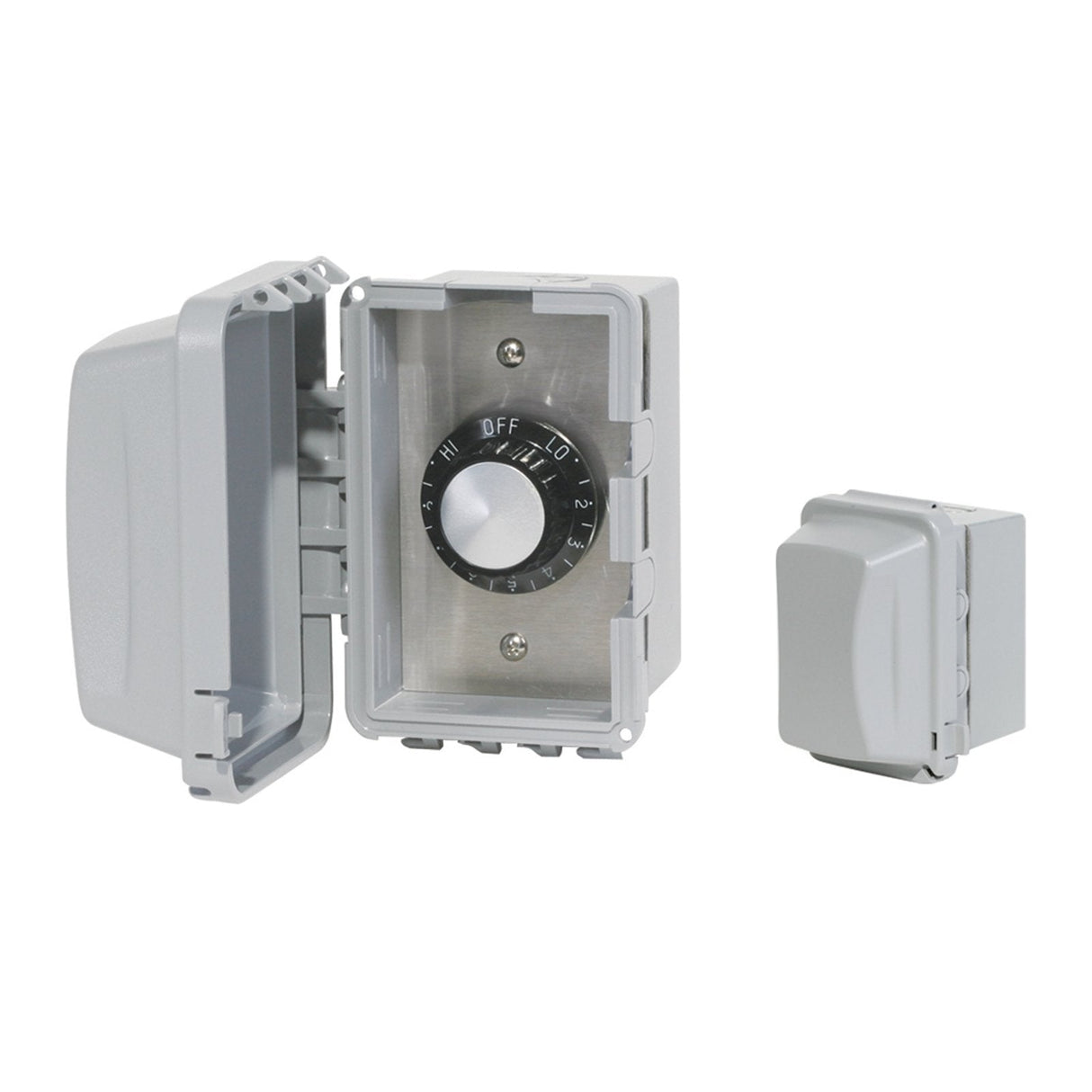 Infratech INF Input Heat Regulator Single Switch w/ Surface Mount and Weather Proof Gang Box 120 Volt - 14 4120