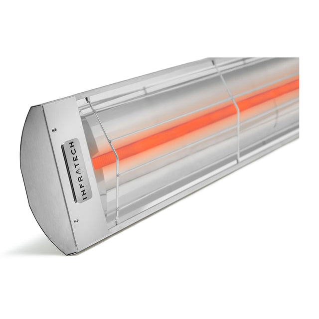 Infratech C-Series 33-Inch Single Element 240 Volt, 1500 Watt, 6.3 Amp Outdoor Heater in Stainless Steel - C1524SS
