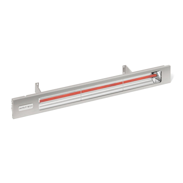 Infratech Slimline 29.5-Inch Single Element 208 Volt, 1600 Watt, 6.7 Amp Outdoor Heater in Silver - SL1628SV