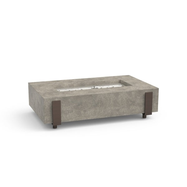 American Fyre Designs Iron Saddle Firetable Outdoor Gas Fire Pit