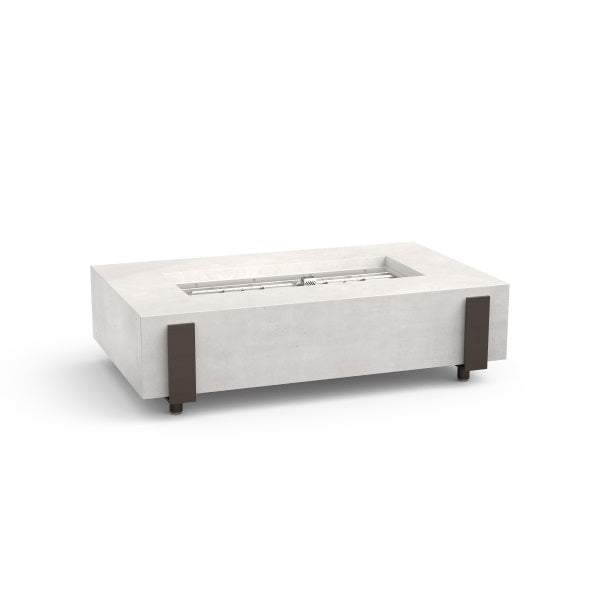 American Fyre Designs Iron Saddle Firetable Outdoor Gas Fire Pit