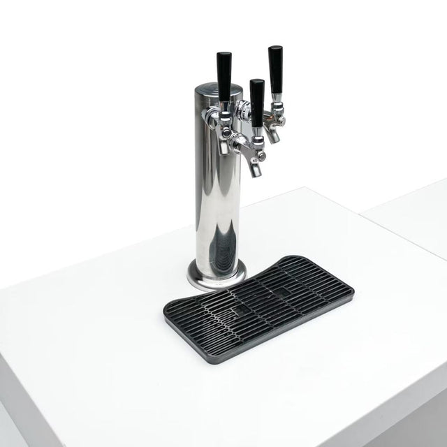 Mont Alpi MAi805-KEGBEV Propane 6-Burner Island with Kegerator & Beverage Center