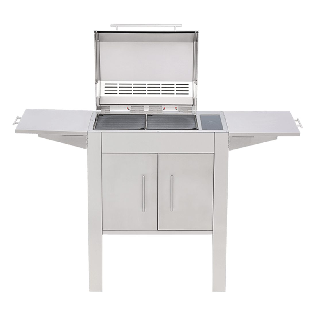 Kenyon | 30" Texan Grill + Stand Touch Control 240V with Single Piece Lid