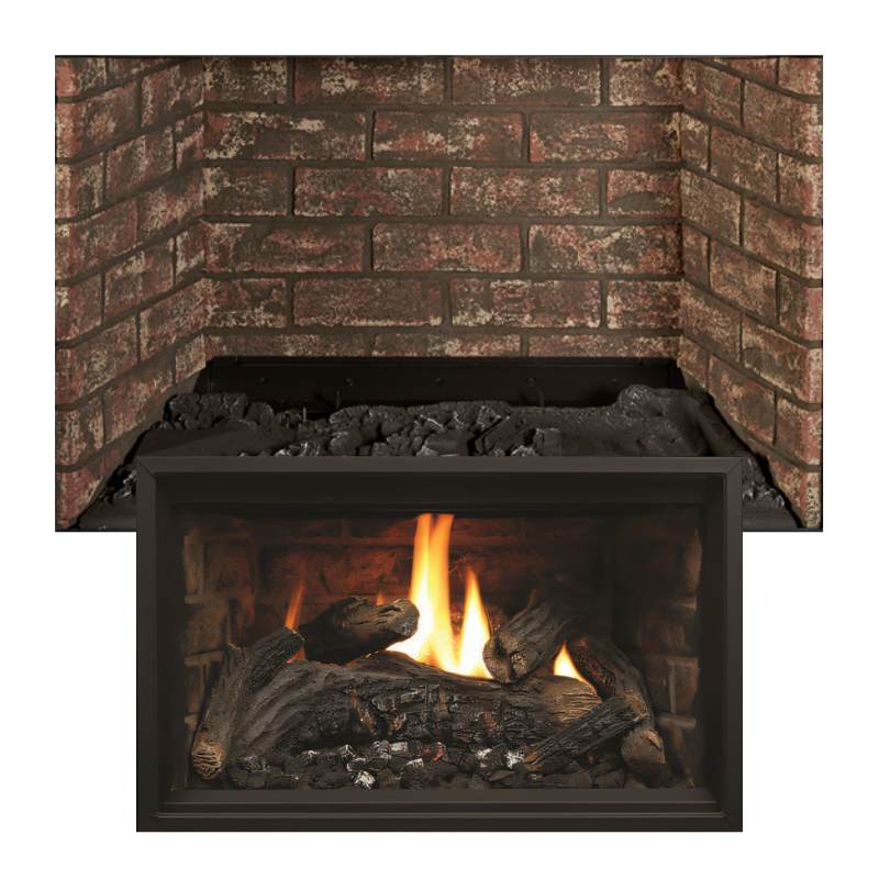 Refractory Brick Liner for Kingsman IDV24 Direct Vent Insert