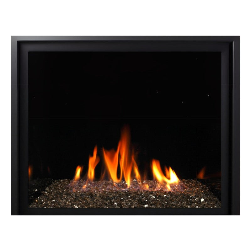 Media Options for Kingsman ZCV39 Direct Vent Gas Fireplace