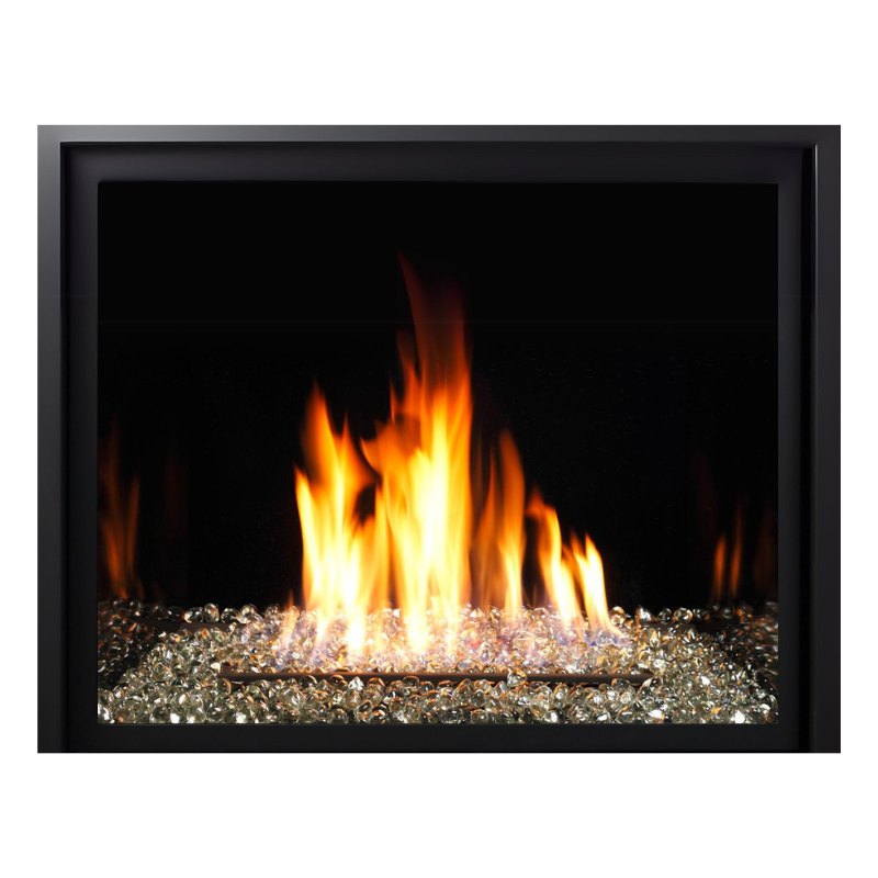 Media Options for Kingsman ZCV39 Direct Vent Gas Fireplace
