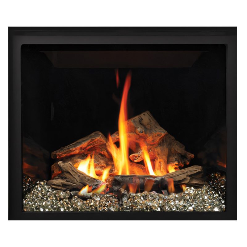 Media Options for Kingsman ZCV39 Direct Vent Gas Fireplace