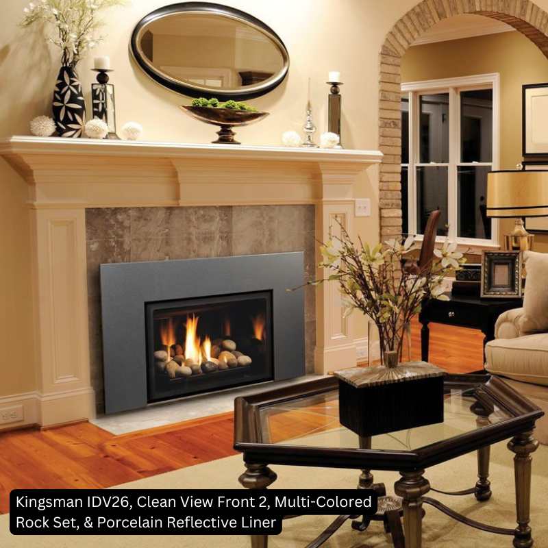 Kingsman IDV26 26" Direct Vent Fireplace Insert