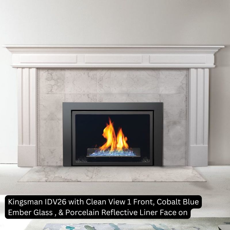 Kingsman IDV26 26" Direct Vent Fireplace Insert