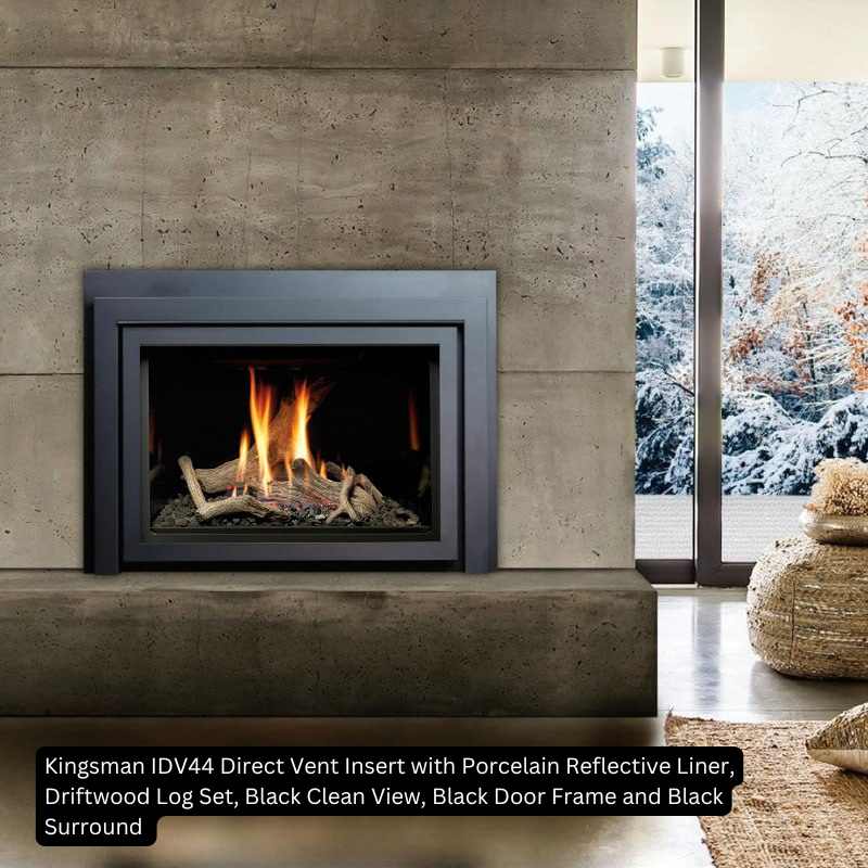 Porcelain Reflective Liner for Kingsman IDV44 Direct Vent Insert