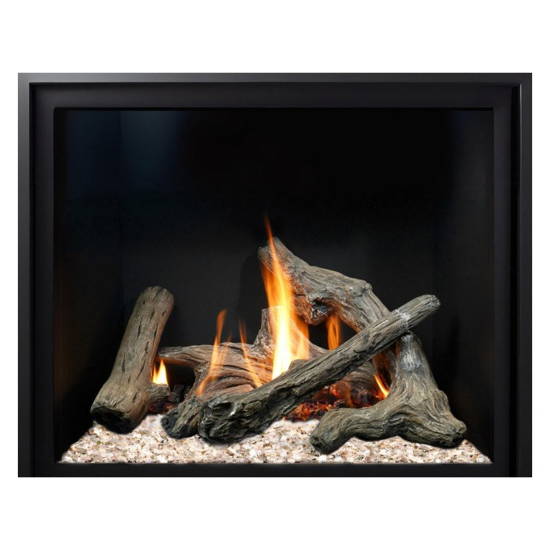 Media Options for Kingsman ZCV39 Direct Vent Gas Fireplace