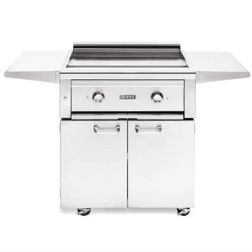 Lynx Asado 30-Inch Freestanding Gas Flat Top Grill with Cart