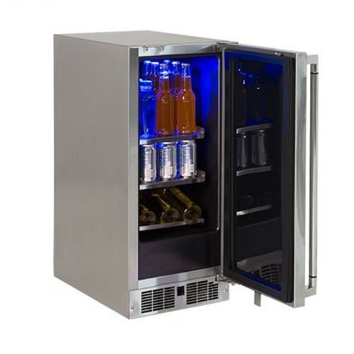 Lynx LN15REF 15-Inch Outdoor Refrigerator with Field-Reversible Door