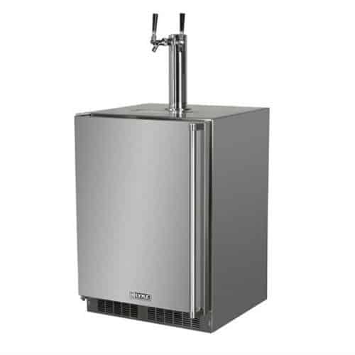 Lynx 24-Inch Outdoor Beverage Dispenser with Double Tap Tower