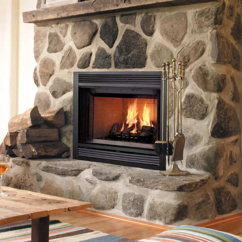 Majestic Sovereign Heat Circulating Wood Burning Fireplace | SA36C, SA42C