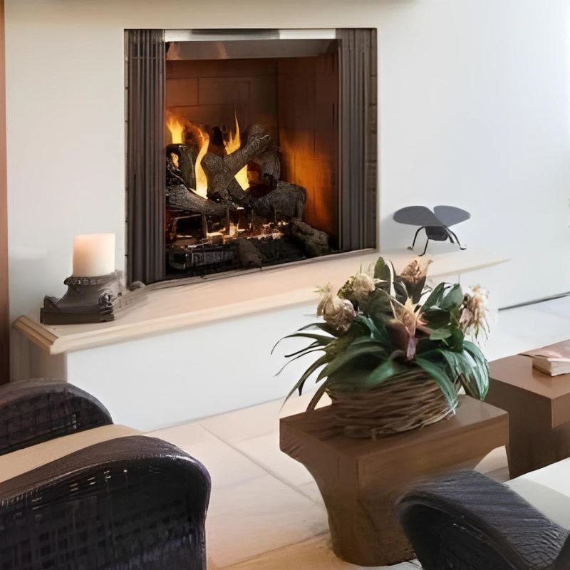 Majestic Castlewood 42" Outdoor Wood Burning Fireplace