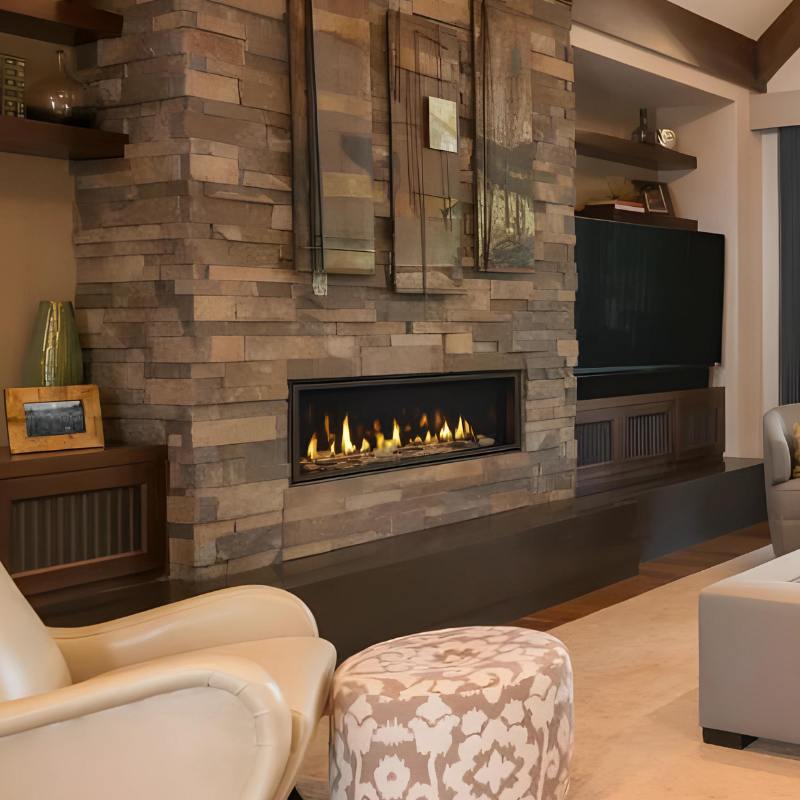 Majestic Echelon II 48" Linear Direct Vent Gas Fireplace