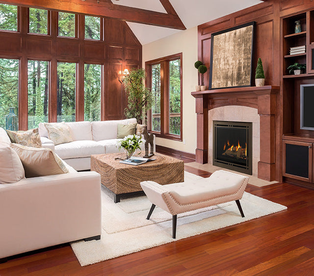 Majestic Meridian Modern Direct Vent Gas Fireplace - 42" | MER42MN