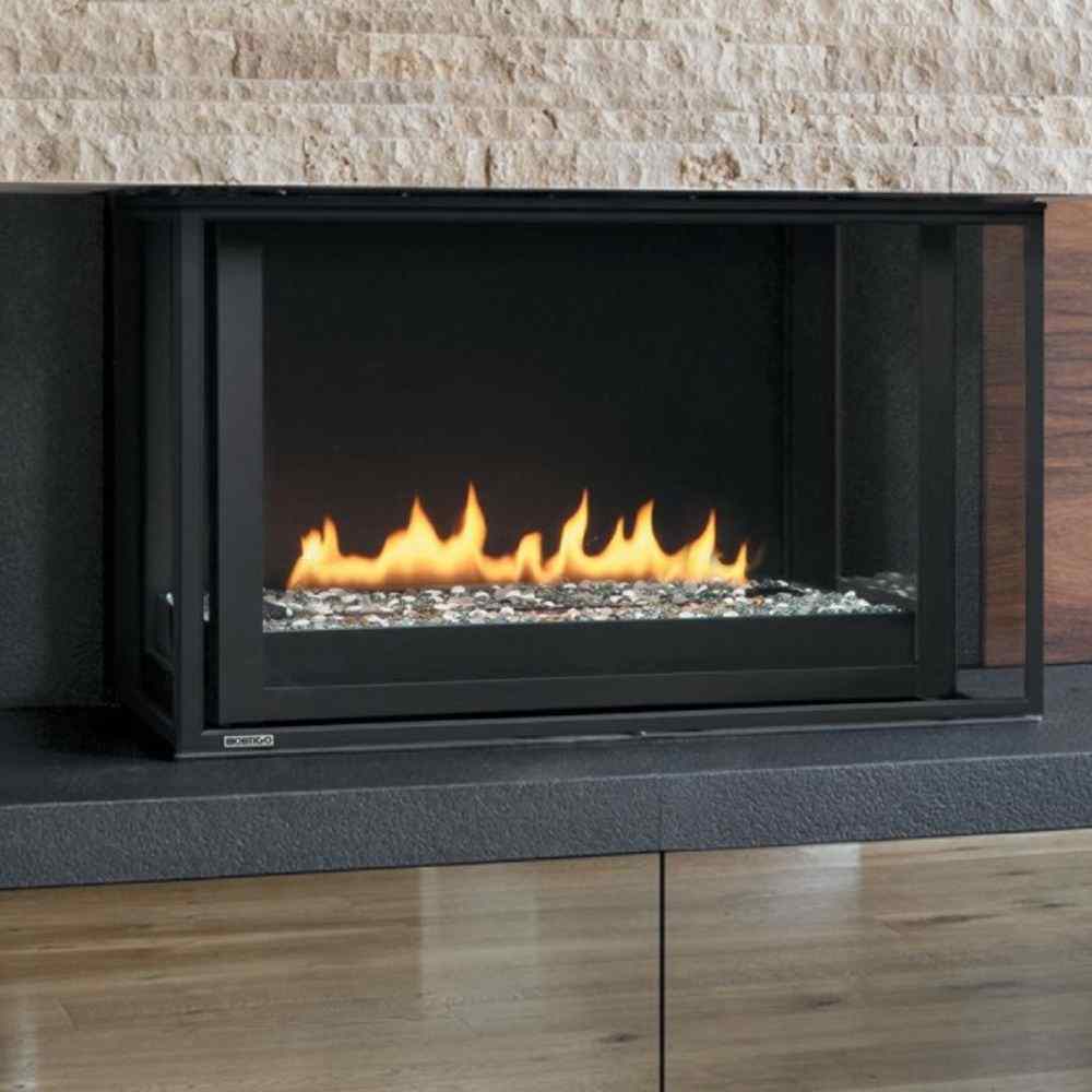 Montigo Divine Bay 38 Contemporary Multi-Sided Direct-Vent Gas Fireplace - HL38PR